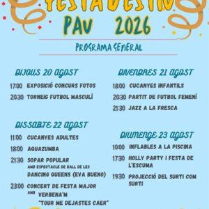 Festa d'Estiu a Pau