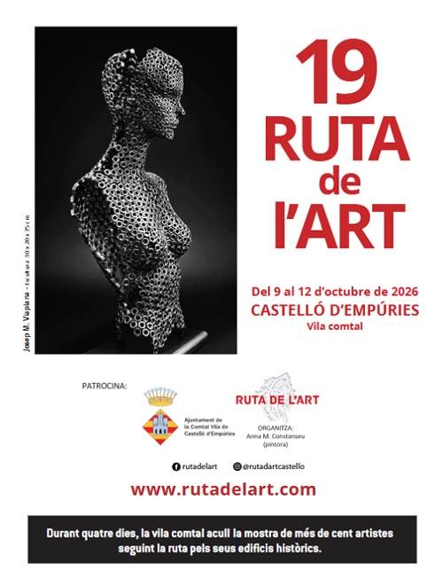 19a Ruta de l'Art del 9 al 12 d'octubre Castelló d'Empúries