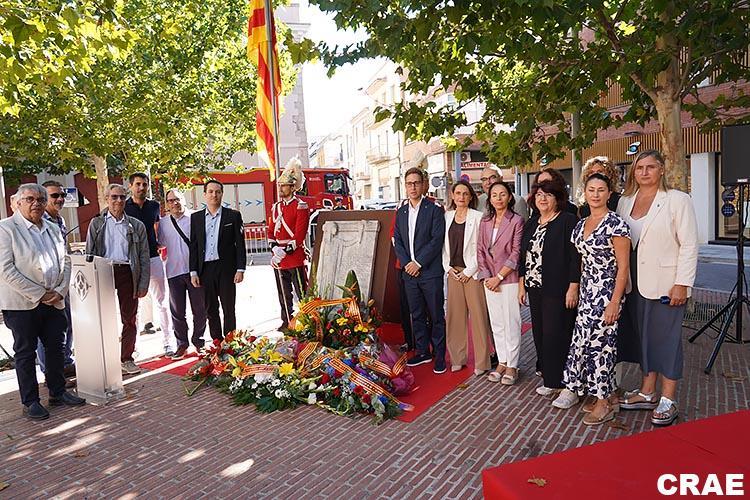 Figueres commemora la Diada Nacional de Catalunya amb la tradicional ofrena floral Diada de Catalunya 2026