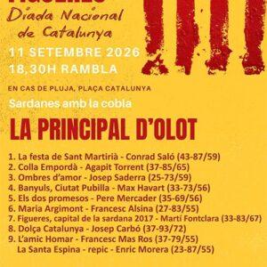 Sardanes a Figueres Diada Nacional de Catalunya