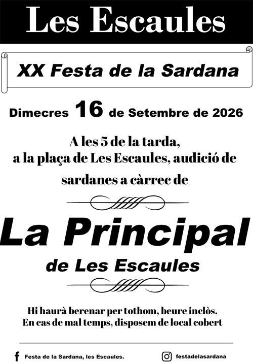 Festa de la Sardana Les Escaules