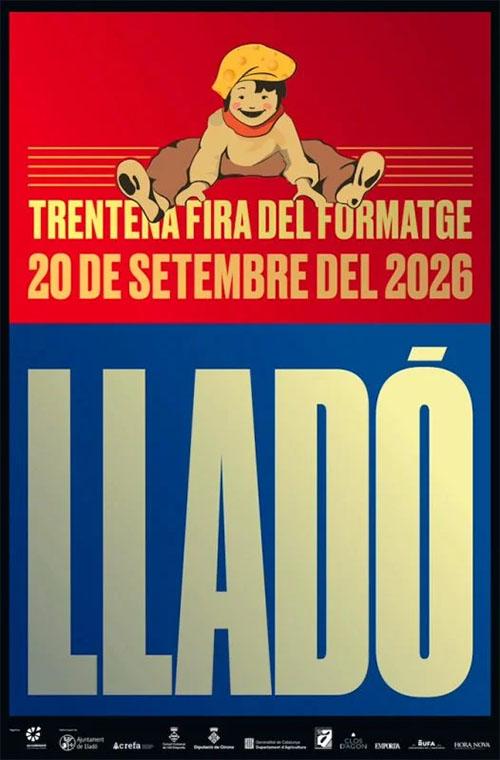 30a Fira catalana del formatge artesà de Lladó Diumenge 20 de setembre de 2026