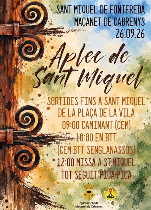 APLEC DE SANT MIQUEL Dissabte 26 de setembre
