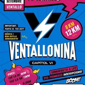La gran cursa de Ventalló La Ventallonina 20 setembre 8km / 12km