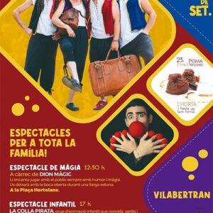 Espectacles per a tota la família Diumenge 20 de setembre