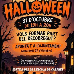 halloween a Cabanes