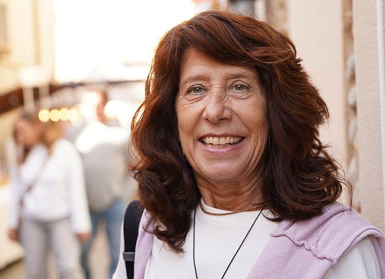 Cèlia Garbí Lamich analitza la Fira de la Poma de l’Armentera Cèlia Garbí, Alcaldessa de l’Armentera