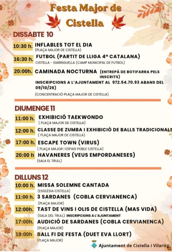 Festa Major de Cistella