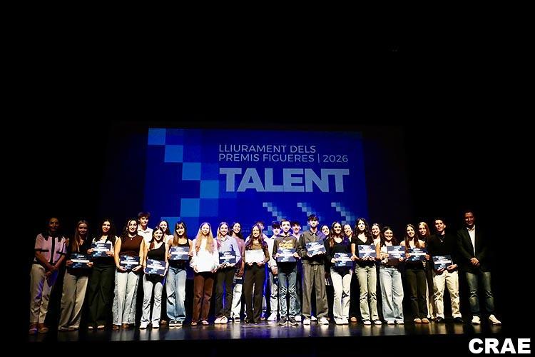 Els premis Figueres Talent reconeixen l’esforç i la bona trajectòria formativa de 38 estudiants de la ciutat Premis Figueres Talent