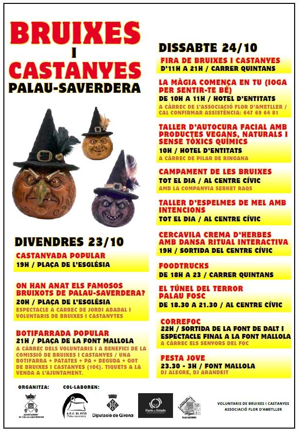 Bruixes i castanyes Palau-saverdera